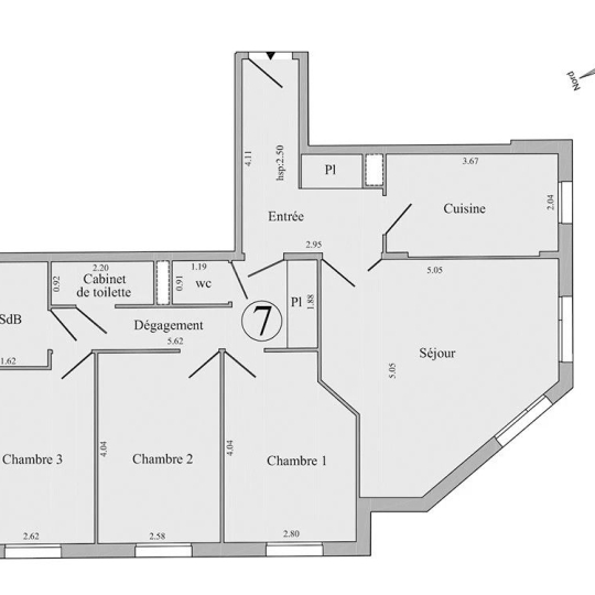  Annonces COURBEVOIE : Appartement | MAISONS-LAFFITTE (78600) | 81 m2 | 432 100 € 