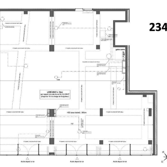  Annonces COURBEVOIE : Local / Bureau | PARIS (75015) | 257 m2 | 1 644 544 € 