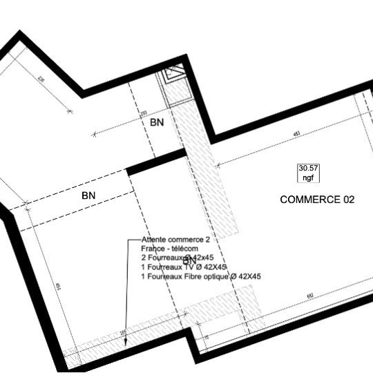  Annonces COURBEVOIE : Local / Bureau | PUTEAUX (92800) | 72 m2 | 399 465 € 