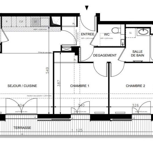  Annonces COURBEVOIE : Appartement | PARIS (75018) | 60 m2 | 890 000 € 