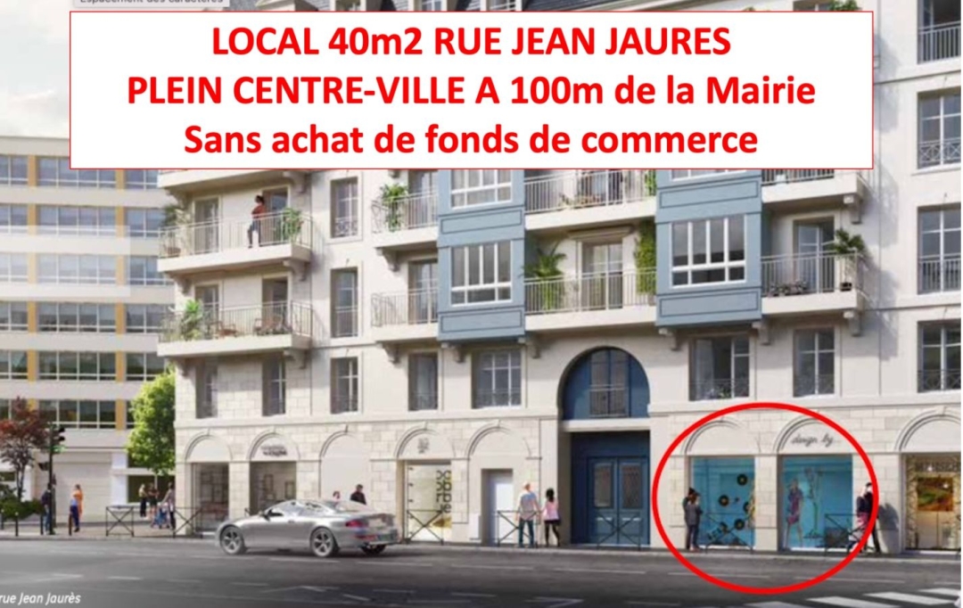 Annonces COURBEVOIE : Local / Bureau | PUTEAUX (92800) | 40 m2 | 2 717 € 