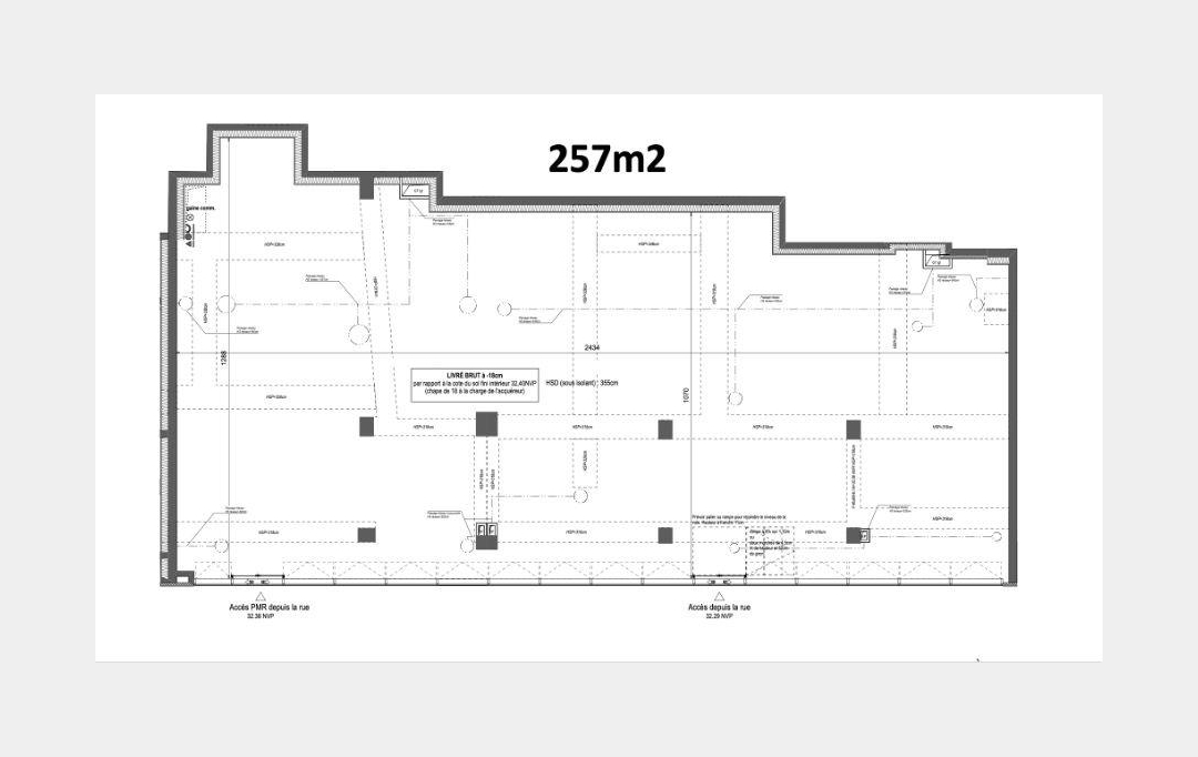 Annonces COURBEVOIE : Local / Bureau | PARIS (75015) | 257 m2 | 1 644 544 € 