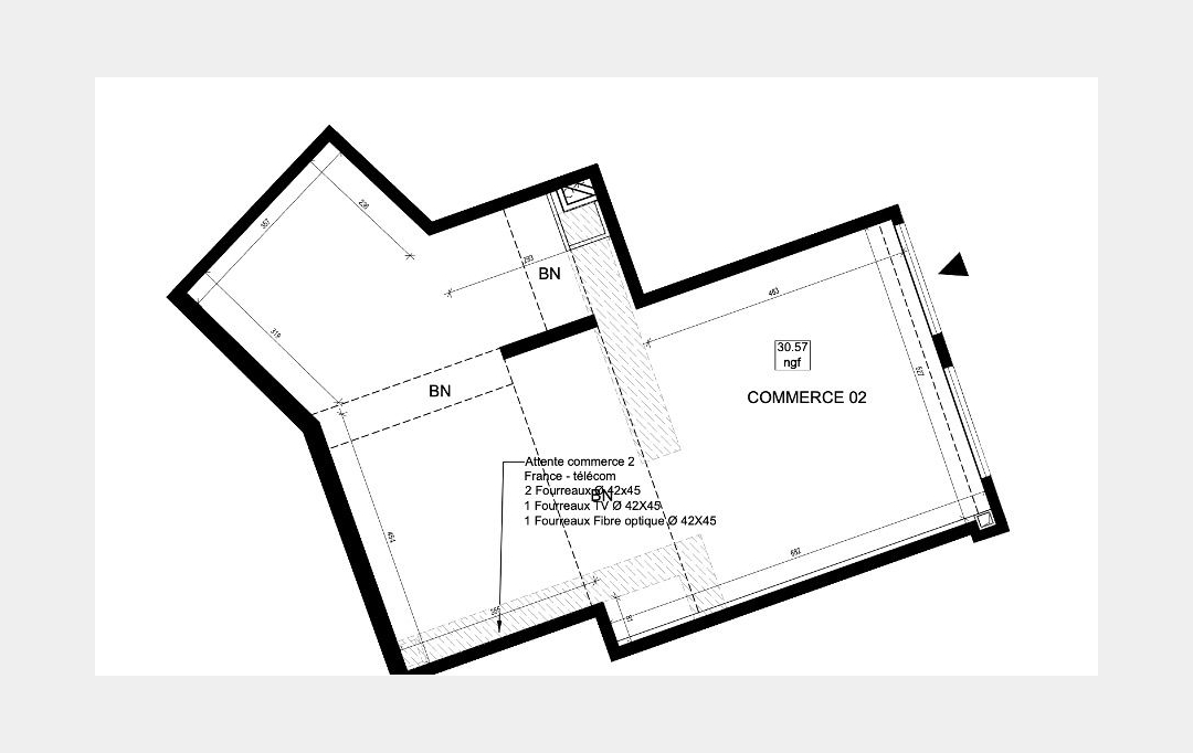 Annonces COURBEVOIE : Office | PUTEAUX (92800) | 72 m2 | 399 465 € 