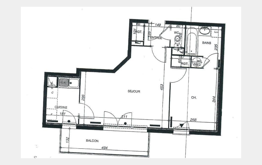 Annonces COURBEVOIE : Other | VILLEJUIF (94800) | 42 m2 | 249 000 € 