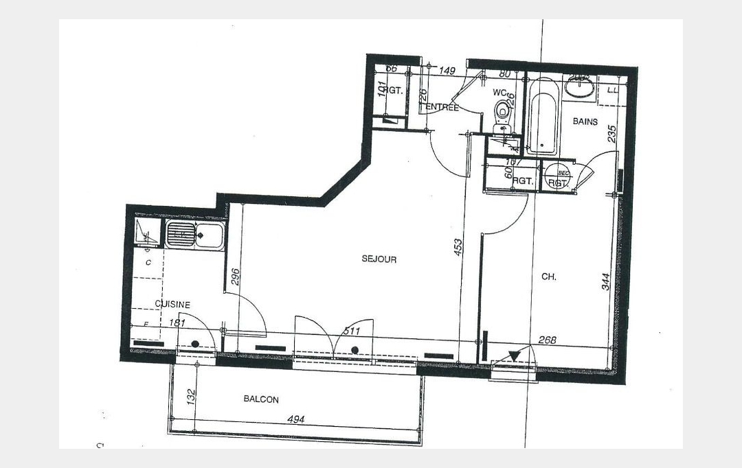 Annonces COURBEVOIE : Appartement | VILLEJUIF (94800) | 42 m2 | 244 000 € 