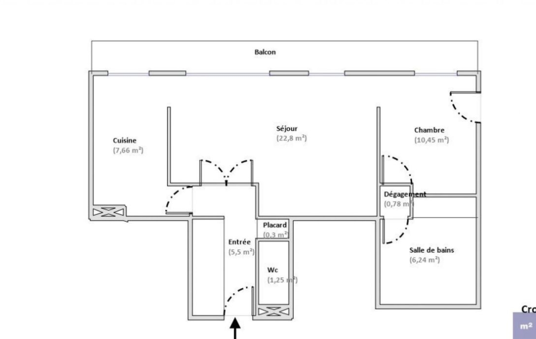 Annonces COURBEVOIE : Appartement | PARIS (75015) | 75 m2 | 630 000 € 