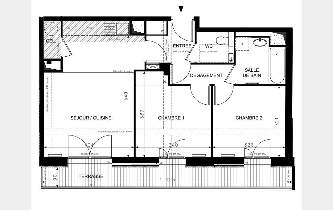 Annonces COURBEVOIE : Appartement | PARIS (75018) | 60 m2 | 890 000 € 