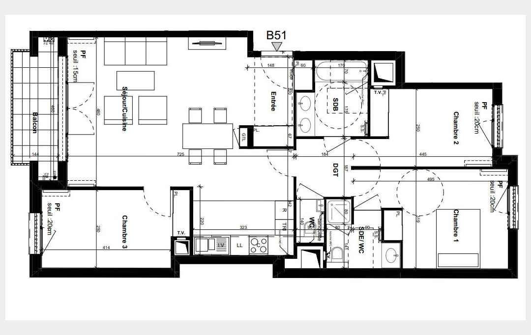 Annonces COURBEVOIE : Apartment | BOULOGNE-BILLANCOURT (92100) | 89 m2 | 1 100 000 € 